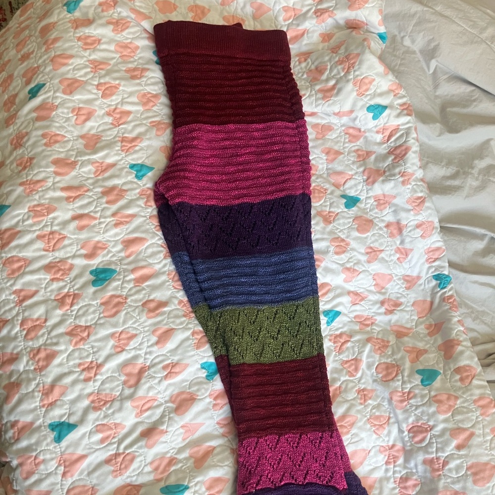 Current Mood Multi colored Flare Pants - image 5